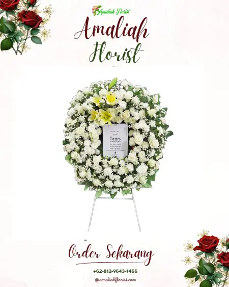 Krans Bunga Duka Srusuhjurutengah