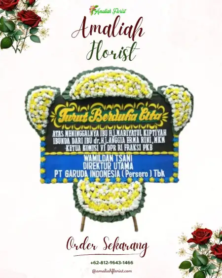 Papan Bunga Duka Srusuhjurutengah